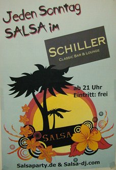 Salsa in Regensburg im Cafe Schiller
